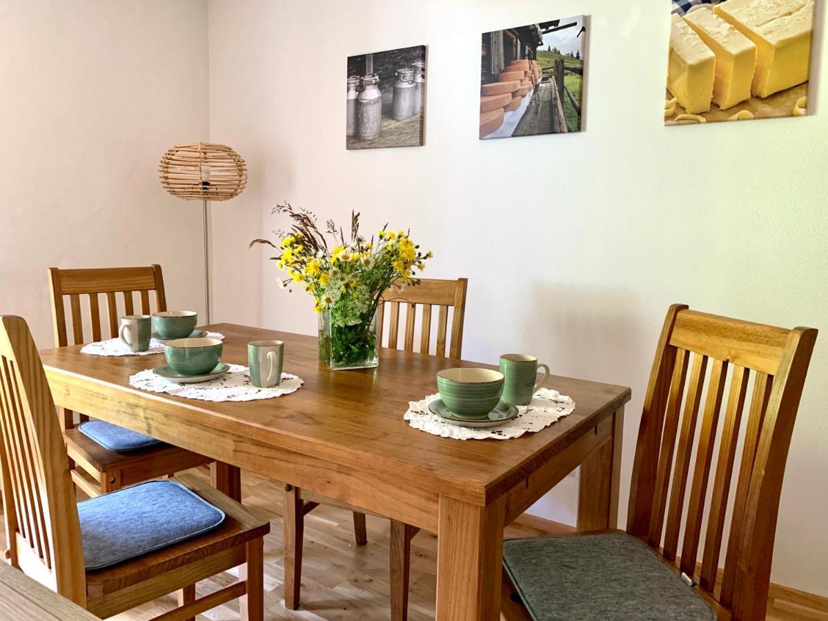 Sonnenhof - Ferienwohnung Oberstaufen Ngoại thất bức ảnh